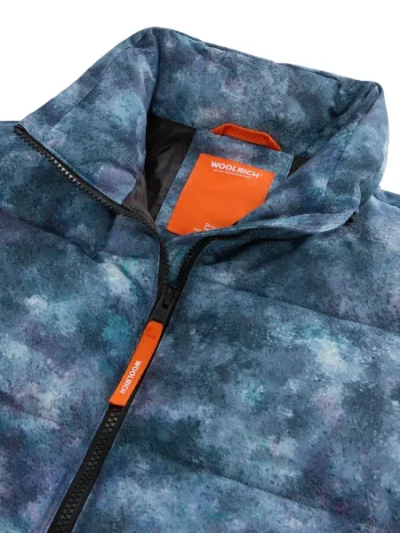 Kurtka dziecięca Woolrich niebieska