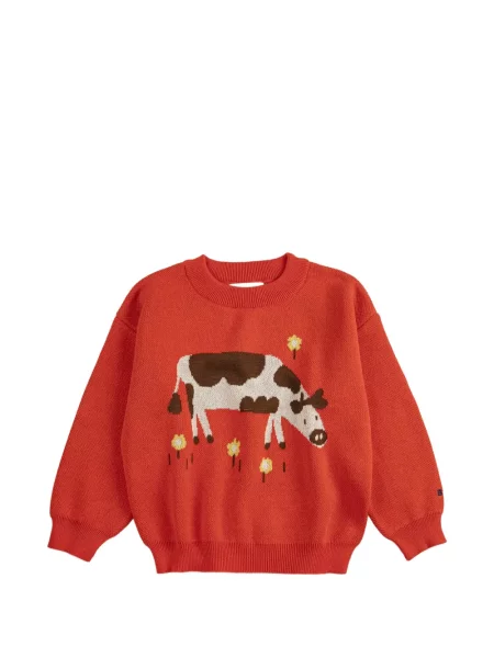 Sweter dziecięcy Bobo Choses czerwony