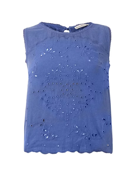 Abercrombie & Fitch Bluză albastru