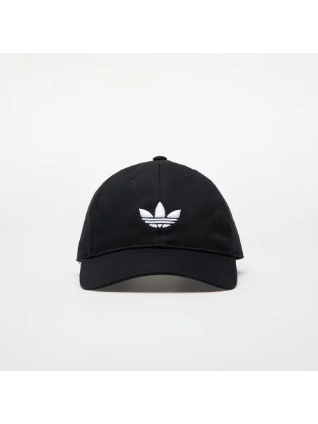 Класическа шапка с козирки Adidas Originals с апликация черно