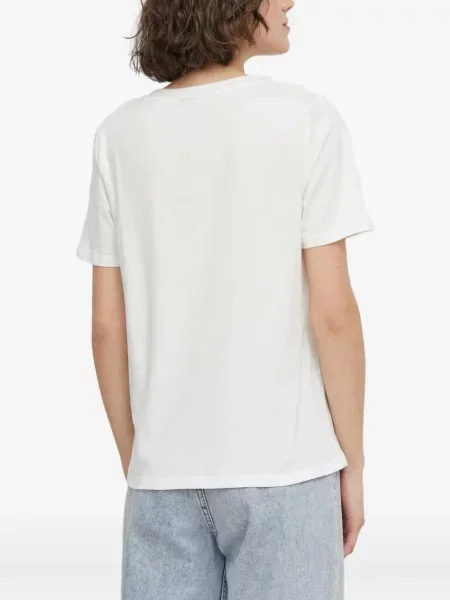 Tricou Dkny cu autograf alb