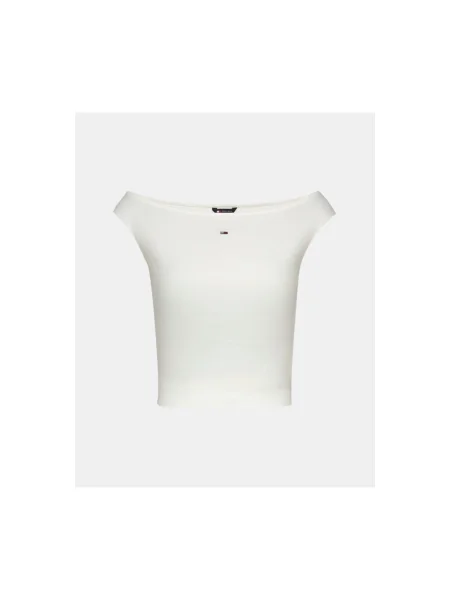 Tommy Jeans Top biela