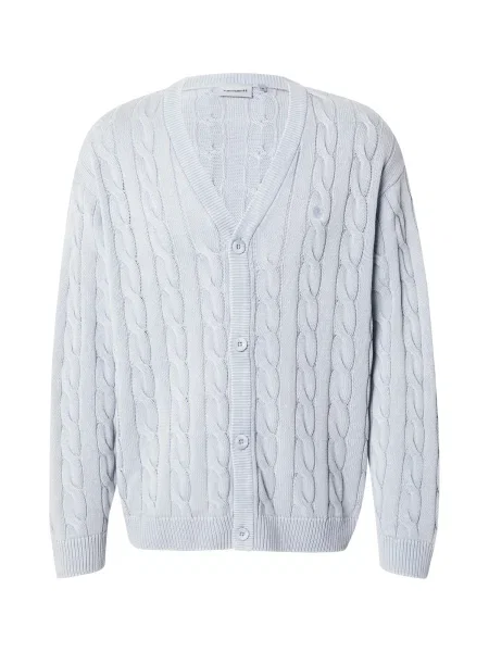 Sweater Carhartt WIP Carter Cardigan UNISEX Blue Fog Garment Dyed S modra