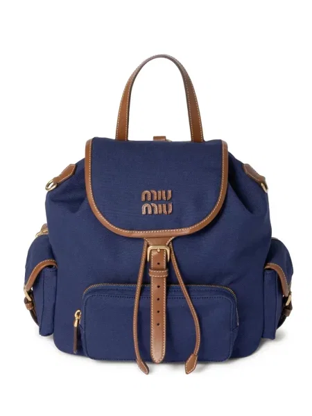 Rucsac Miu Miu albastru
