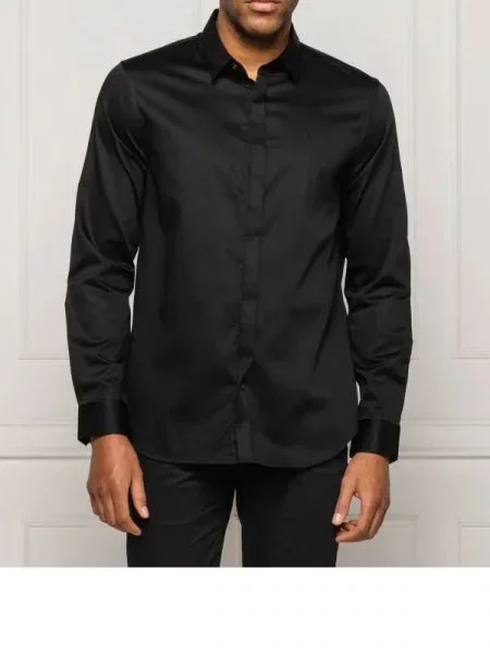 Armani Exchange Cămașă negru