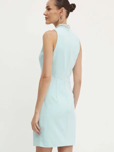 Morgan rochie REDJI turcoaz mini drept REDJI