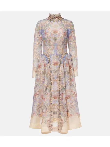 Rochie midi Zimmermann de in până la genunchi de costum
