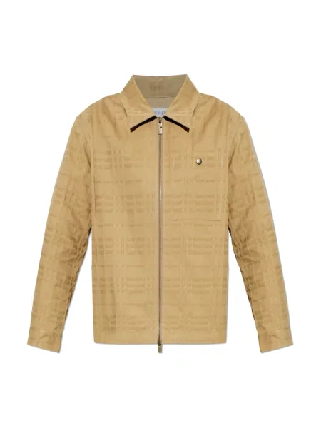 Kurtka Burberry żakardowa beżowa