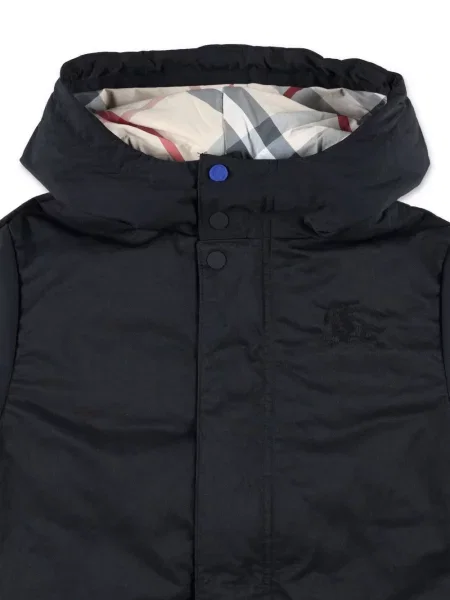 Parka dziecięca Burberry czarna