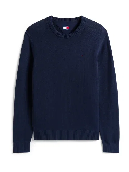 Tommy Jeans Pulover ESS marin albastru