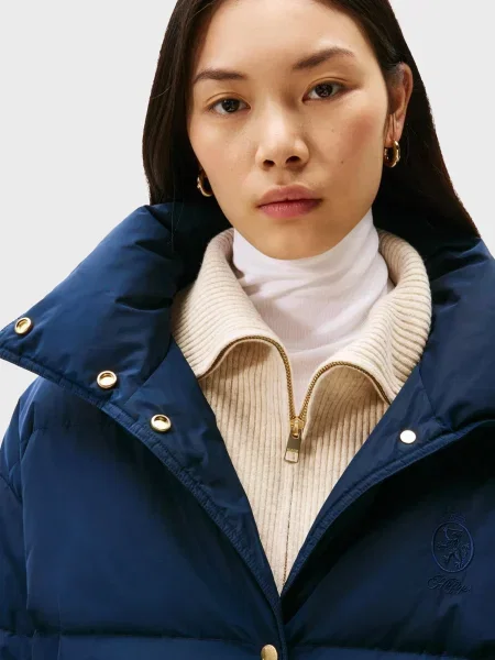 Пуховик Tommy Hilfiger синій