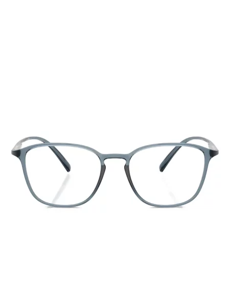 Ochelari de soare Giorgio Armani transparente albastru