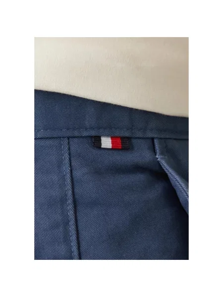 Nohavice Tommy Hilfiger modrá