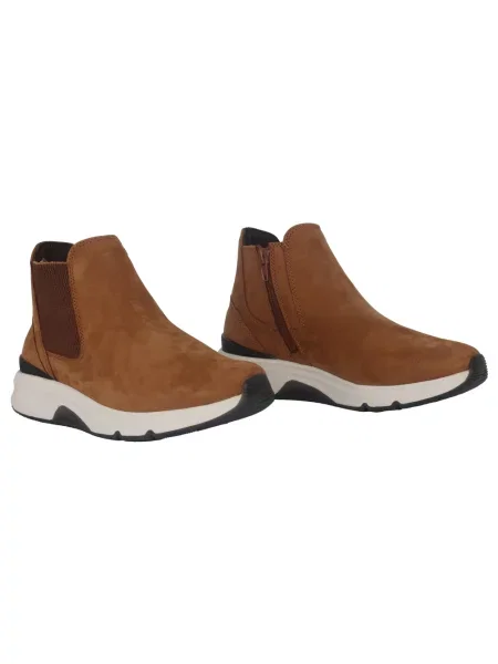 Buty do kostki Gabor zamszowe brązowe