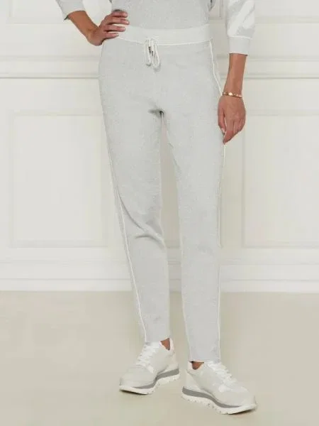 Liu Jo Sport Pantaloni de tricot argintiu