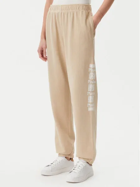 PINKO Pantaloni trening Plumcake bej