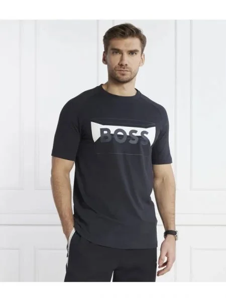 Boss Tricou Tee 2 Bleumarin gri