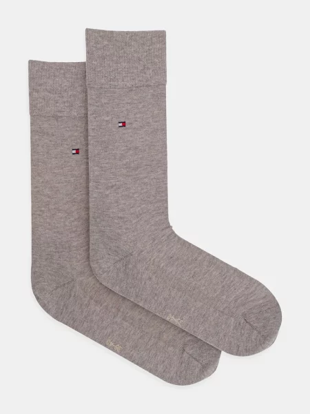 Tommy Hilfiger ponožky s příměsí kašmíru hnědé