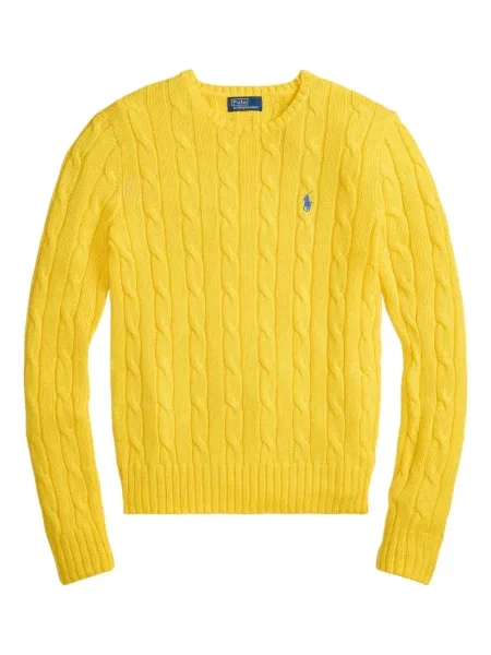 Șapcă Polo Ralph Lauren cu decolteu în V cu autograf în carouri albastru