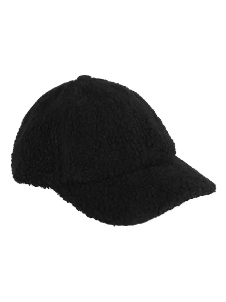 Czapka z daszkiem Rains typu teddy czarna