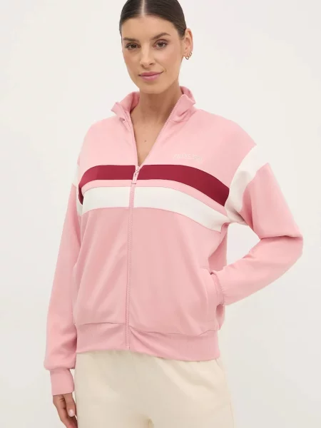 Суитчър Guess с принт розово