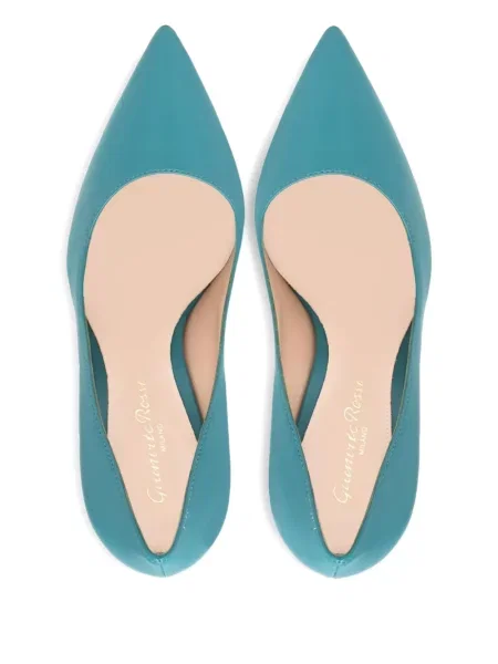Pantofi cu toc Gianvito Rossi albastru