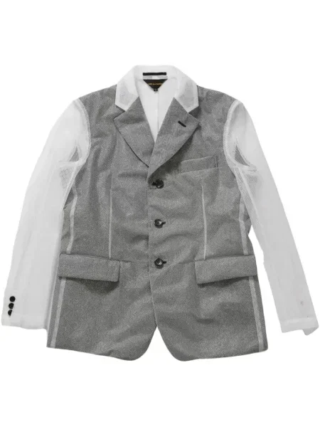 Sacou Comme Des Garçons transparente negru