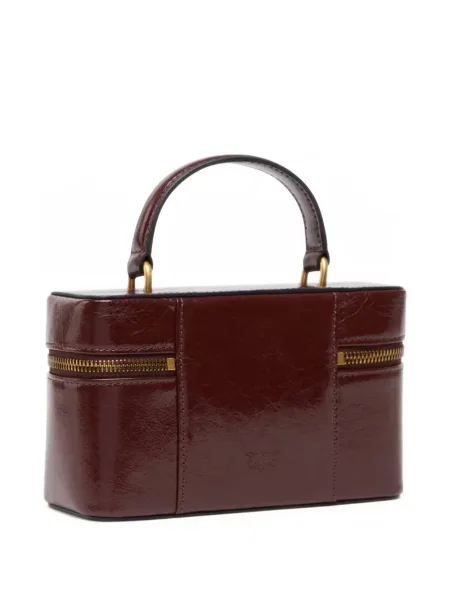 Geanta crossbody Pinko din piele maro