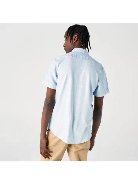 Lacoste сорочка синя
