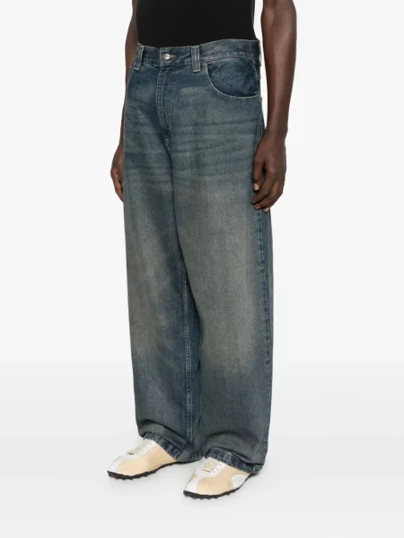 Blugi Carhartt Wip cu 5 buzunare albastru