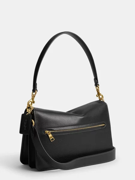 Coach чанта crossbody дамска от кожа TABBY черно