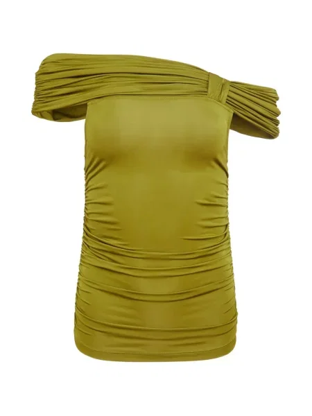 Bluzka Toccin z falbankami zielona