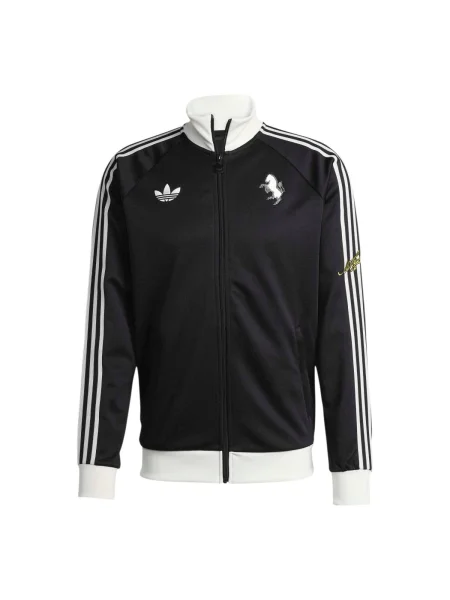 ADIDAS PERFORMANCE Geacă sport JUVE negru alb