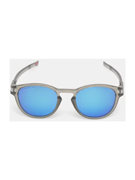 Okulary przeciwsłoneczne Oakley Latch matte grey ink/prizm sapphire polarized szare