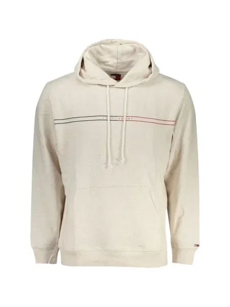 Hanorac cu glugă Tommy Jeans cu imagine cu cordon