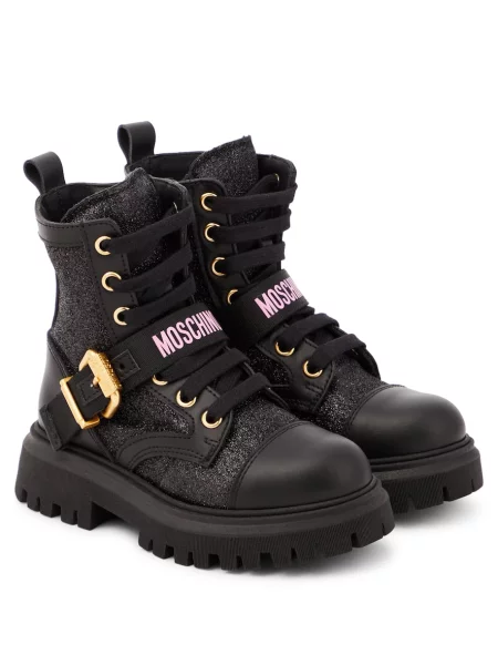Μποτάκια Moschino μαύρο