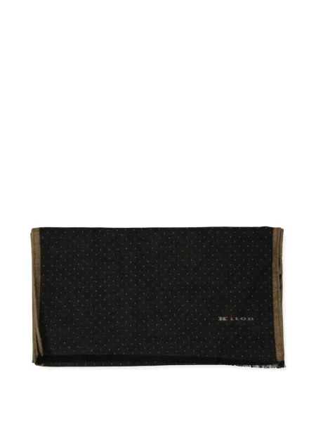 Reversibil fular Kiton cu buline negru