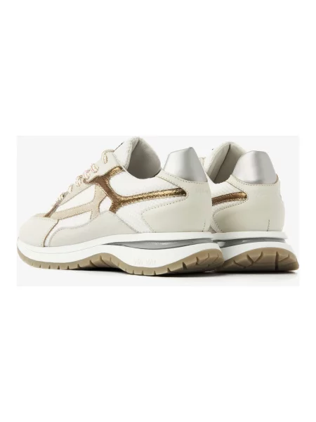 Sneakersy Via Vai skórzane beżowe