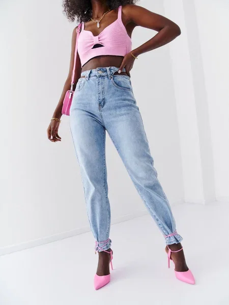 Kavbojke Fasardi modra