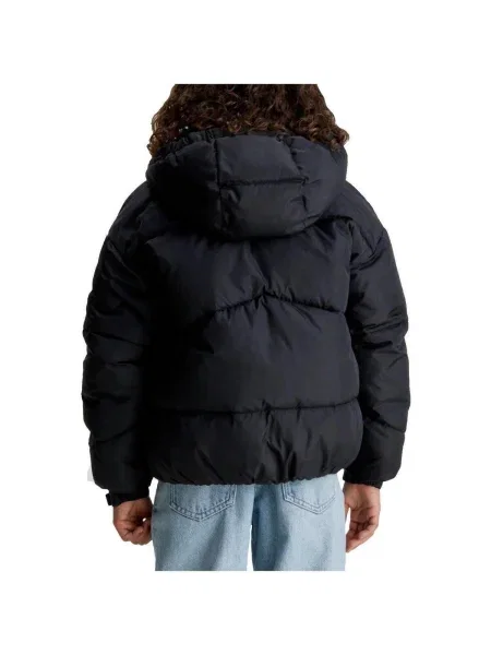Geacă de blugi copii Calvin Klein Jeans negru