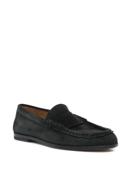 Chiloți Common Projects din piele de căprioară slip-on albastru