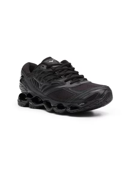 Sneakersy Mizuno skórzane czarne