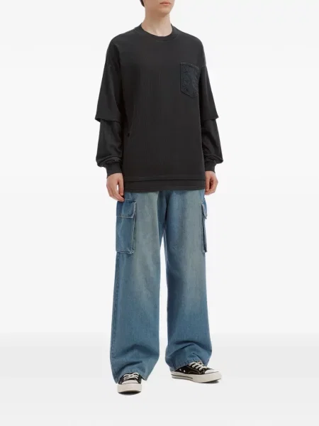 Matlasat tricou Aftermaths negru