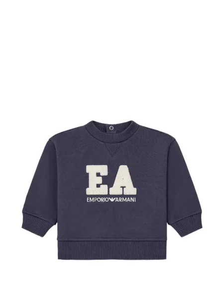 Bluza dziecięca Emporio Armani niebieska