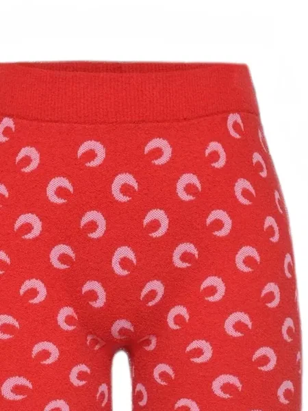 Jacquard rövidnadrág Marine Serre piros