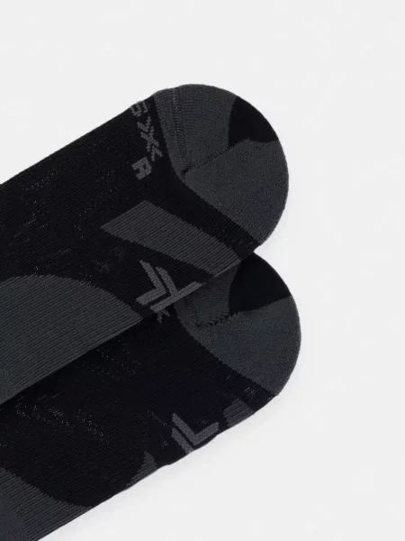 Pánske bežecké ponožky X-Socks Run Discover Low Cut black/charcoal čierna