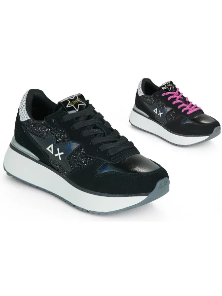 Pantofi Sun68 negru