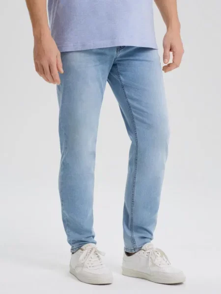 Завужені джинси DIVERSE Blackhart бавовна/поліестер/еластан блакитний