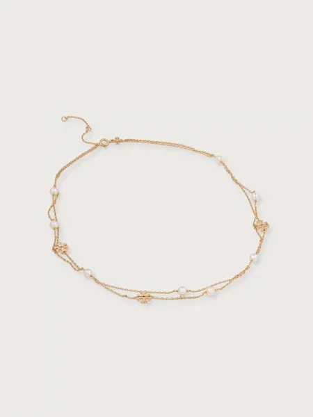 Tory Burch női aranyozott nyaklánc Moondance