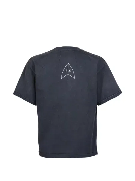 Tricou Jun/nakayama cu imagine negru